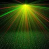 Mini laser scenelys - projektor - stemmestyring - selvkørende strobe