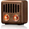 Drewniany głośnik w stylu retro - cyfrowe radio FM - BluetoothBluetooth Głośniki