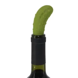 Silicone bottle stopper - cucumber shapeBar supply