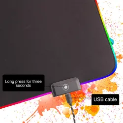 Non slip mouse / keyboard pad - USB - LED - RGBAccessories