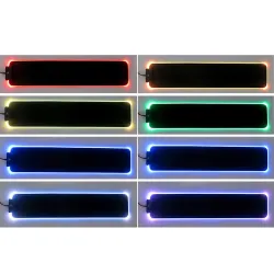 Tastatur / håndleddsstøtte - støttepute - antisklipute - RGB - LED