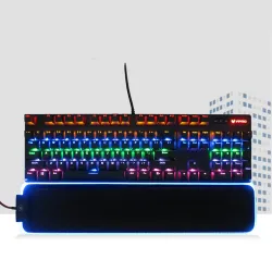 Tastatur / håndleddsstøtte - støttepute - antisklipute - RGB - LED