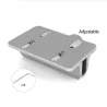 Dual slot laptop holder - aluminiumsstativ - justerbar