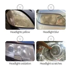 Lavado de autosKit de restauración de faros de coche