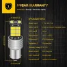 LEDBombilla LED para coche - luz de marcha atrás - P21W - Canbus - DRL - 2 piezas