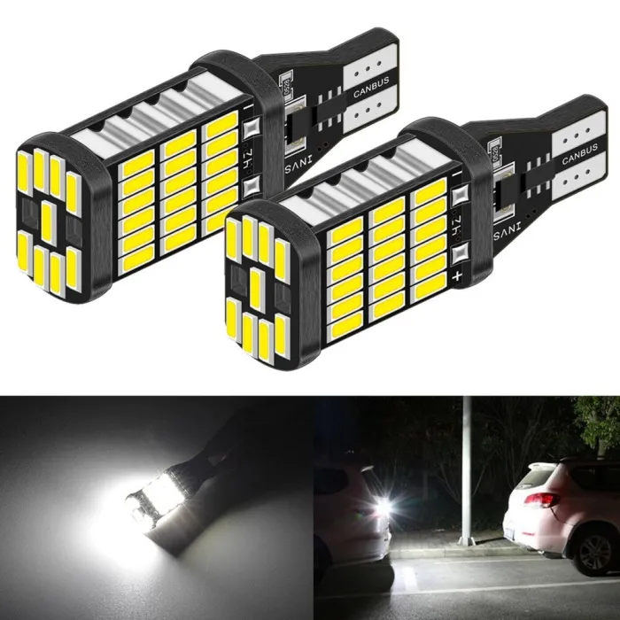 Ampoule LED pour voiture - feu de recul - P21W - Canbus - DRL - 2 pièces