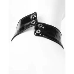 Sexy skinn-bh - med nakkesele