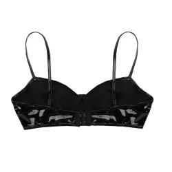 Sexy skinn-bh - uten tråd