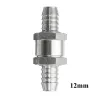 Bränsleventil back i aluminium enkelriktad - bensin diesel vattenolja - 6mm/8mm/10mm/12mm