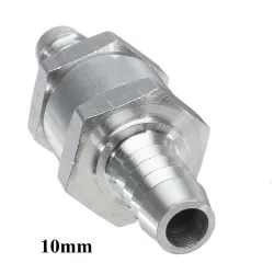 Aluminium brændstof ventil kontra en vej - benzin diesel vandolie - 6mm/8mm/10mm/12mm