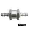 Bränsleventil back i aluminium enkelriktad - bensin diesel vattenolja - 6mm/8mm/10mm/12mm