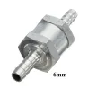 Bränsleventil back i aluminium enkelriktad - bensin diesel vattenolja - 6mm/8mm/10mm/12mm