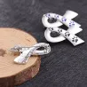 Båndformet broche - print med kæledyr