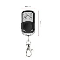 Télécommande RF sans fil ABCD - pour portail / porte de garage électrique - porte-clés