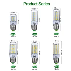 LED pære - boligbelysning - E27 - E14 - 220V