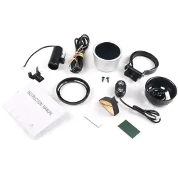 Motorcycle tachometer - RPM - speed meter - 7 color LED - with shift light / peak warningInstruments