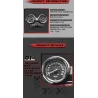 Motorcycle speedometer - tachometer - odometer - for KawasakiInstruments
