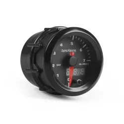 Motorcykelvarvräknare - dubbel display - oljetrycksmätare - 7 färg LED - med stegmotor