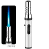 Metal torch gas lighter - windproof - adjustable flameLighters