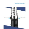 Metal torch gas lighter - windproof - adjustable flameLighters