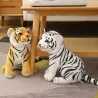 Hvit tiger - plysj leketøy