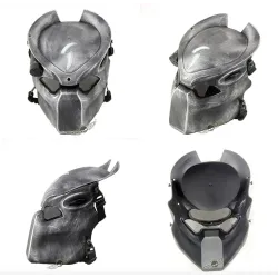 Alien Vs predator - eenzame wolf - tactisch volgelaatsmasker - met lamp - Halloween / feestMaskers