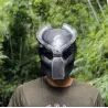 Alien Vs predator - samotny wilk - maska taktyczna na całą twarz - z lampką - Halloween / imprezaMaski