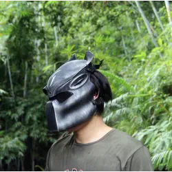 Alien Vs predator - eenzame wolf - tactisch volgelaatsmasker - met lamp - Halloween / feestMaskers