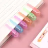 Rullpenna - art maker highlighter - med mönster - stjärnor - våg - moln - hjärtan - 6 stycken