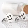 Smileymanschettknappar