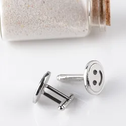 Smiley face cufflinksCufflinks