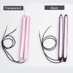 Luzes LED para carro - DRL - luz indicadora de direção - à prova d'água - 2 peças