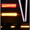 Luzes LED para carro - DRL - luz indicadora de direção - à prova d'água - 2 peças