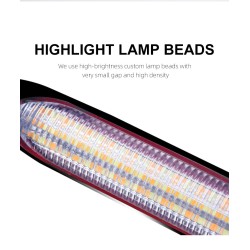 Auto-LED-Leuchten - DRL - Blinker - wasserdicht - 2 Stück