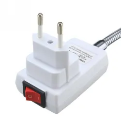 Douille flexible - adaptateur d'extension - douille avec interrupteur marche / arrêt - E27