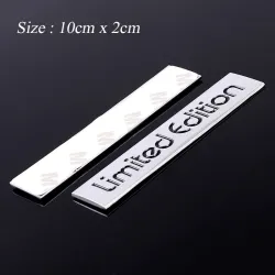 3D car sticker - metal emblem - LIMITED EDITIONStickers
