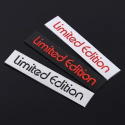 3D car sticker - metal emblem - LIMITED EDITIONStickers