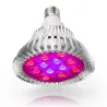 LED plantedyrkningslampe - hydroponisk lys - E27 - 6W - 15W - 21W - 27W - 36W - 45W - 54W
