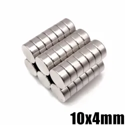 N35 - magnete al neodimio - disco tondo forte - 10 mm * 4 mm