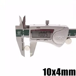 N35 - magnes neodymowy - mocna okrągła tarcza - 10mm * 4mmN35