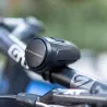 BicicletaBocina de bicicleta - USB recargable - alarma antirrobo