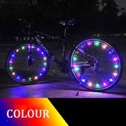 Phare de vélo à rayons - LED - étanche