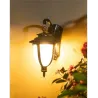 Lampada da parete per esterni retrò - impermeabile