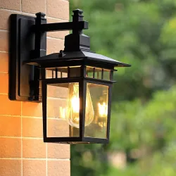 ApliquesAplique de exterior retro - resistente al agua - cuadrado