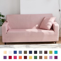 Capa de sofá elástica / extensível - universal - em forma de L - sofá de 2 lugares