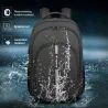 Vanntett ryggsekk - 15,6 tommers bærbar bag - anti-tyveri - USB-port - stor kapasitet