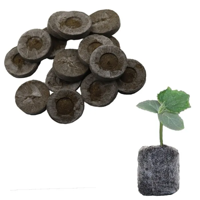 Jordblokk - torv for planting av planter - 8 stk