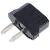 EU to US converter - adapter - round to flat - travel plug - US plugPlugs