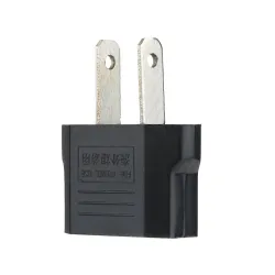 EU til USA omformer - adapter - rund til flat - reiseplugg - US plugg