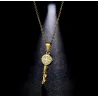 Key pendant necklace - cross / infinity patternNecklaces